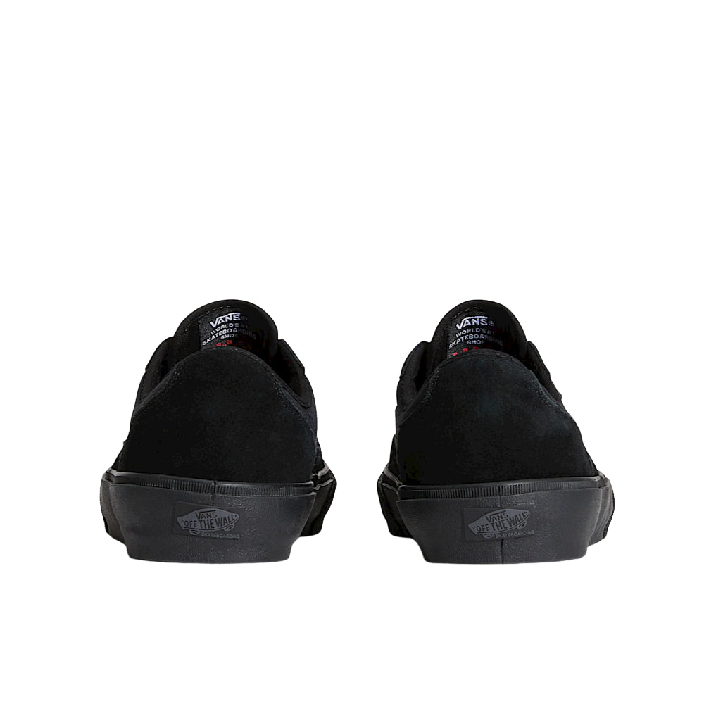 Vans Curren Caples Black / Black Shoes Back View