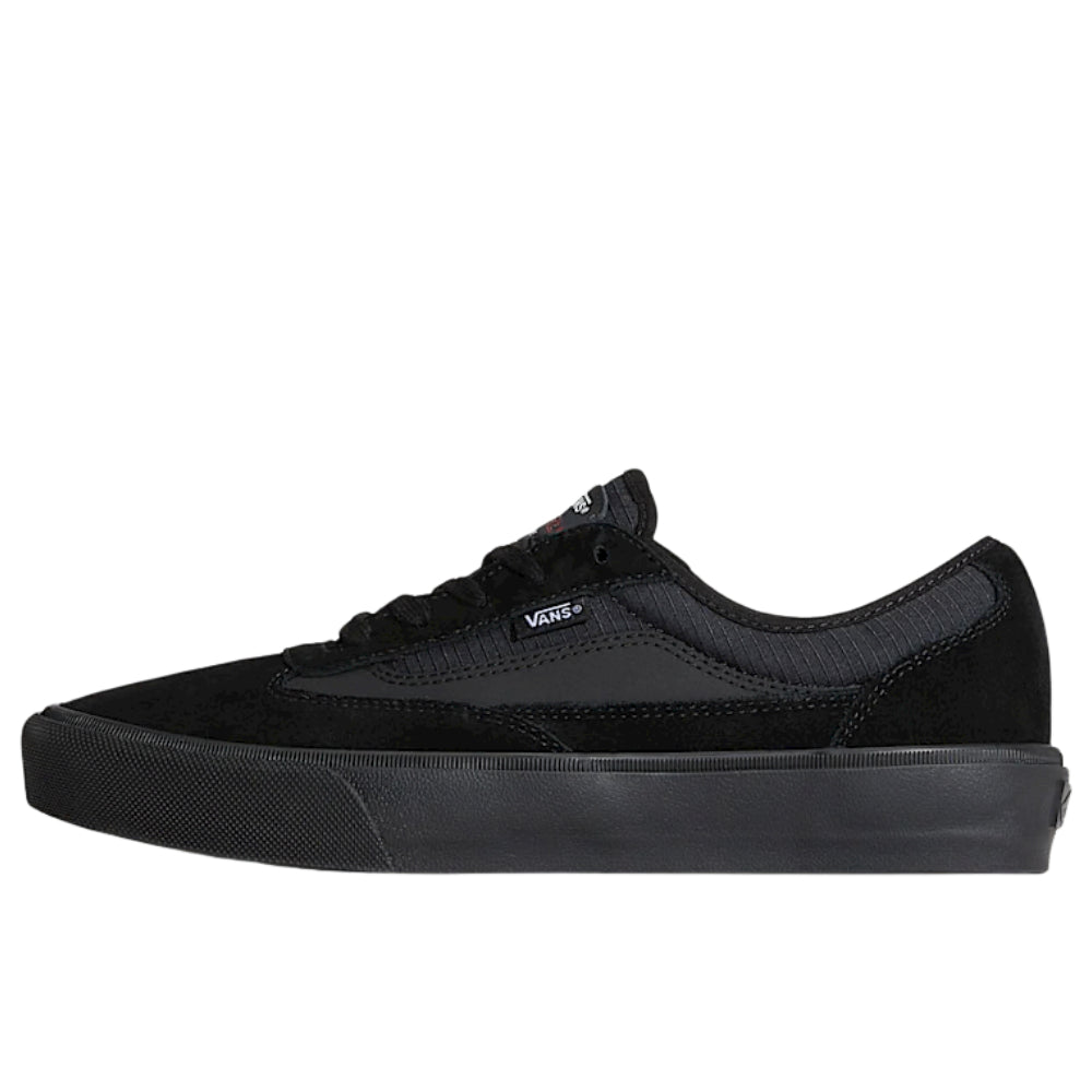 Vans Curren Caples Black / Black Shoes Left View