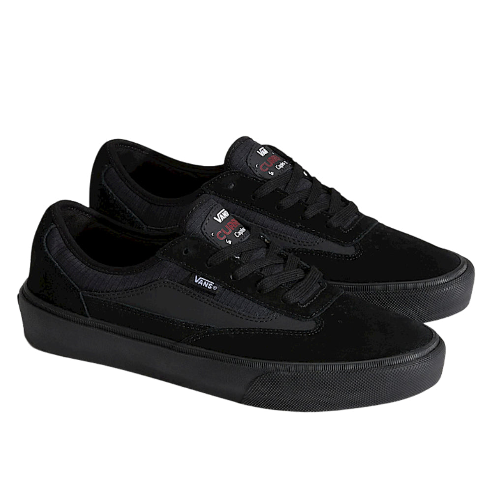 Vans Curren Caples Black / Black Shoes Pair