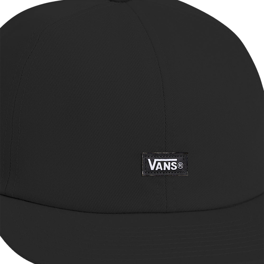 Vans Jockey Hat Black Close up Front