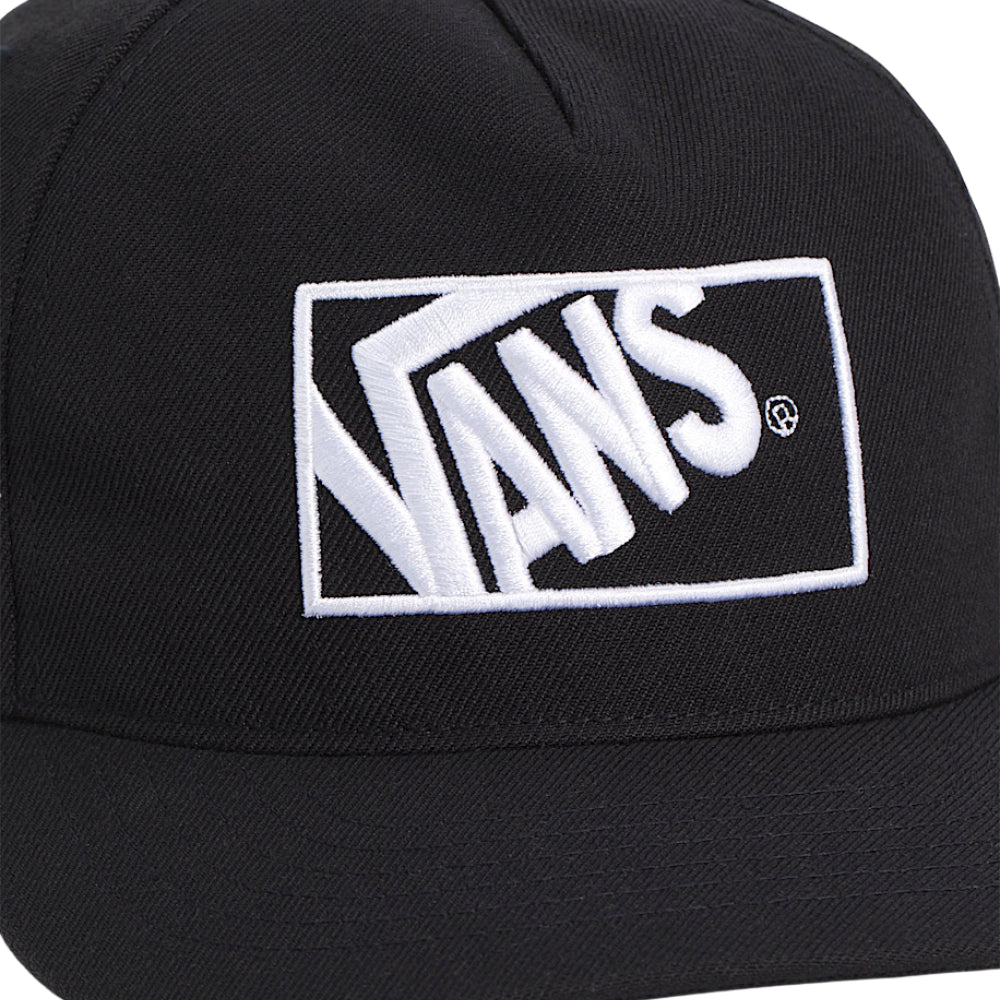 Vans Kids Formula Snapback Hat Black Close Up