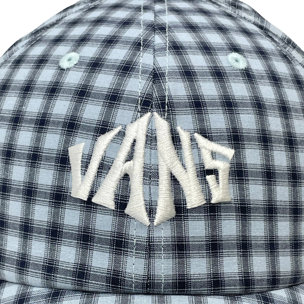 Vans Lark Curved Bill Jockey Hat Dawn Mist Close Up