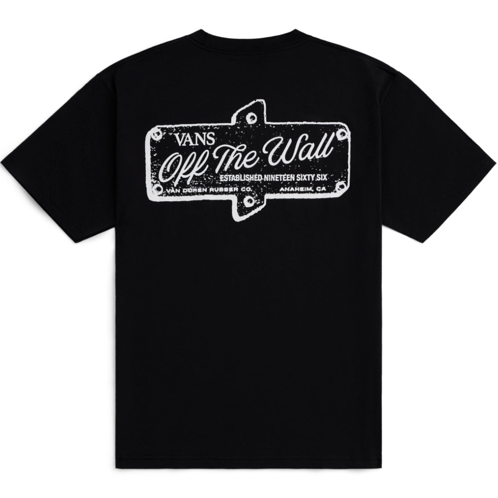 Vans Metalmark T-Shirt Black Back View