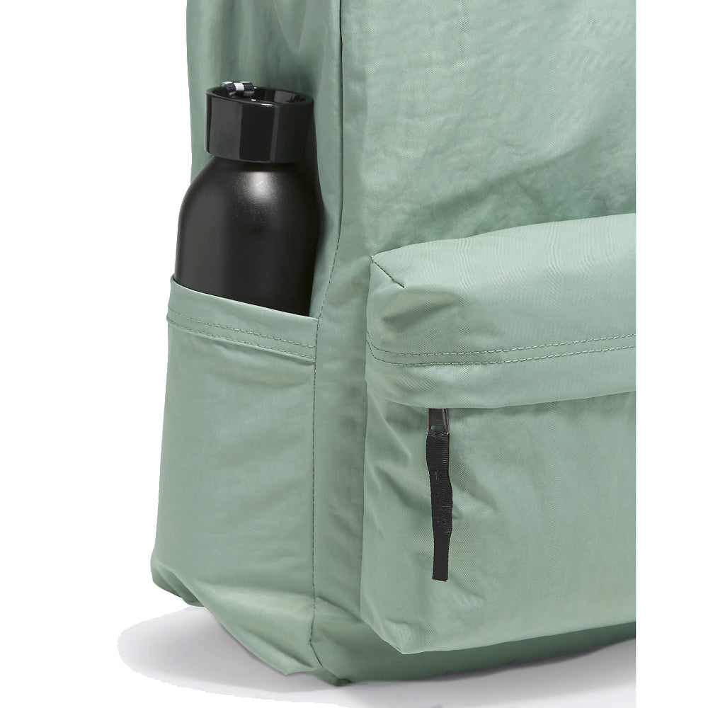 Vans Old Skool Cinch Backpack Iceberg Green Bottle holder