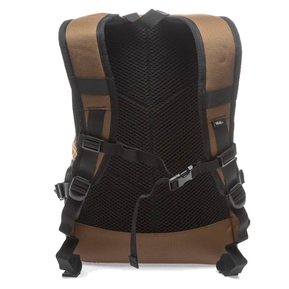 Vans Original Backpack Coffee Liqueur breathable mesh in the back