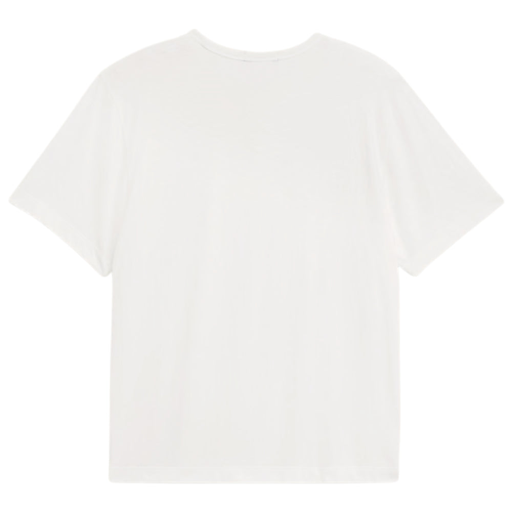 Vans Premium Shrunken T-Shirt Faded Egret White Back View