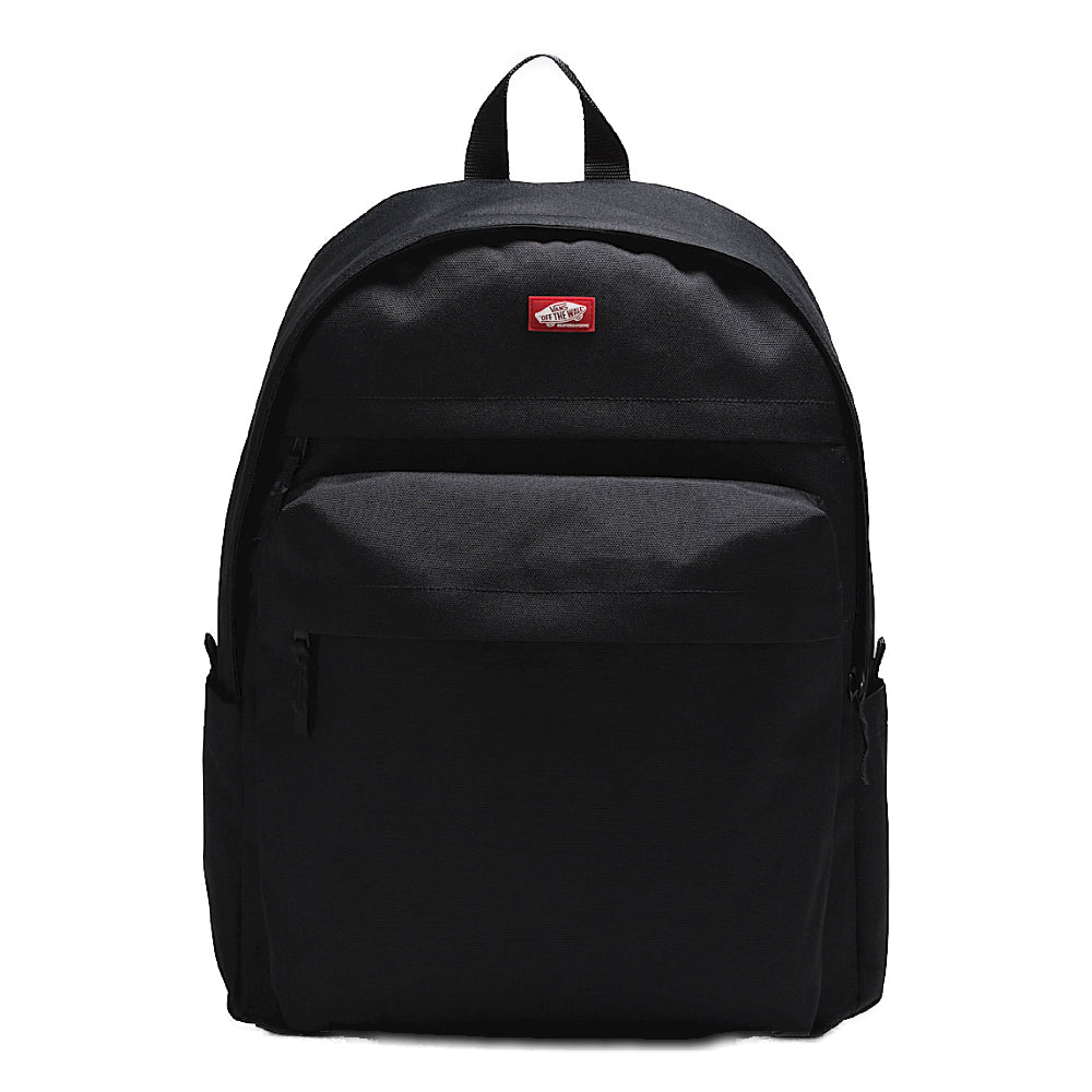 Vans Skate All Day Backpack Black Front With Pockets