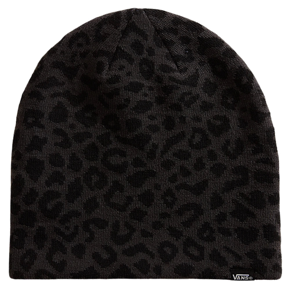Vans Skull Beanie Charcoal Grey Front View