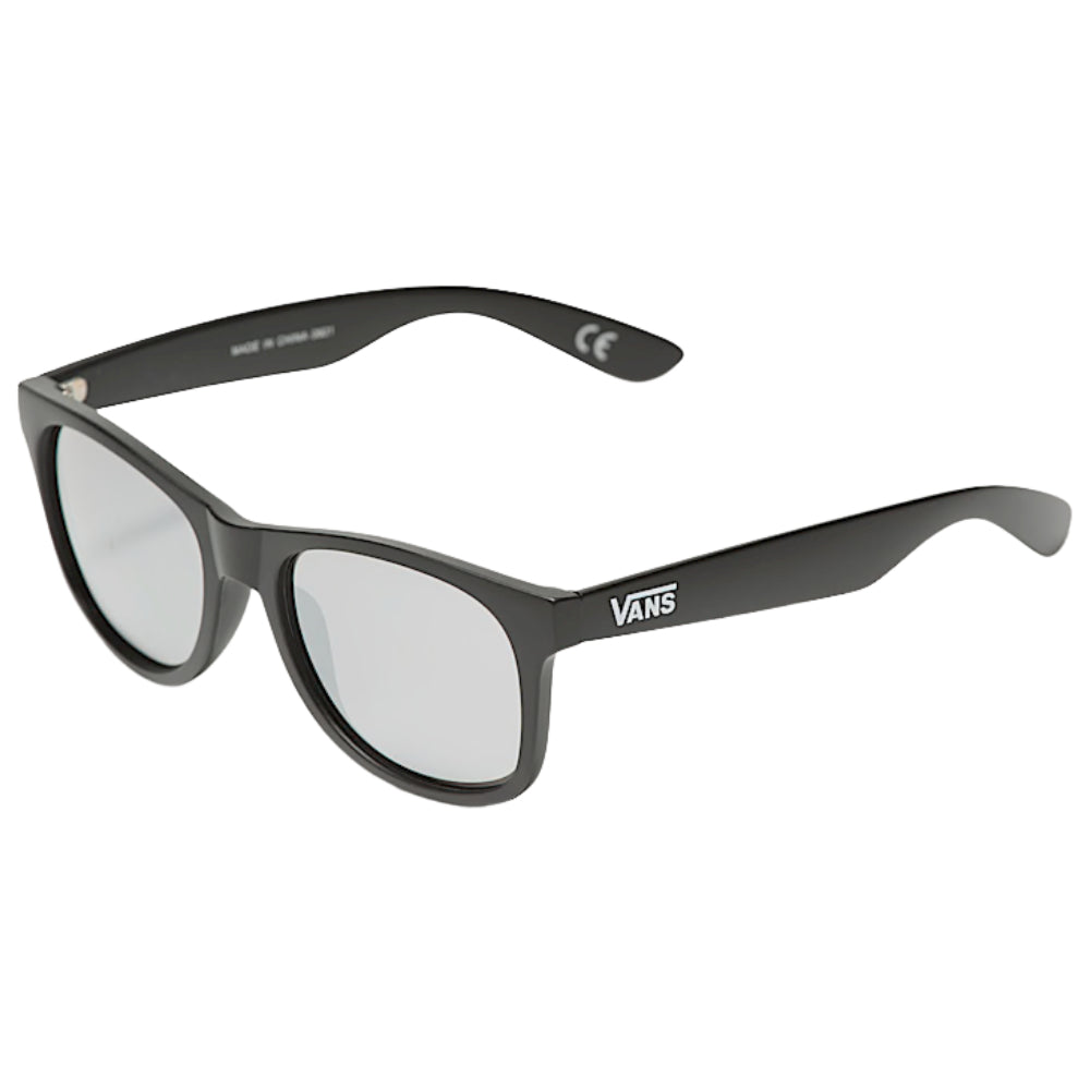 Vans Spicoli Matte Black With Silver Glasses Sunglasses Angle View