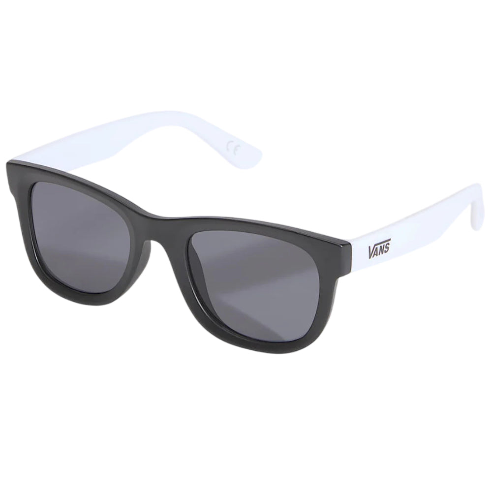 Vans Spicoli Matte Black / White Sunglasses Angle View