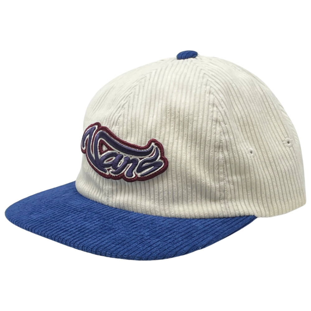 Vans Wavy Script Jockey Hat True Blue Front