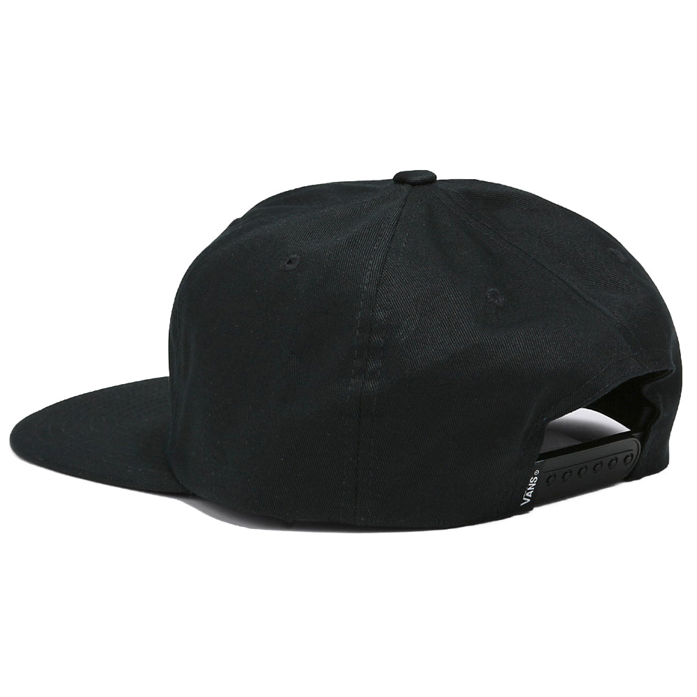 Vans Whammy Low Unstructured Cap Black Back Snap