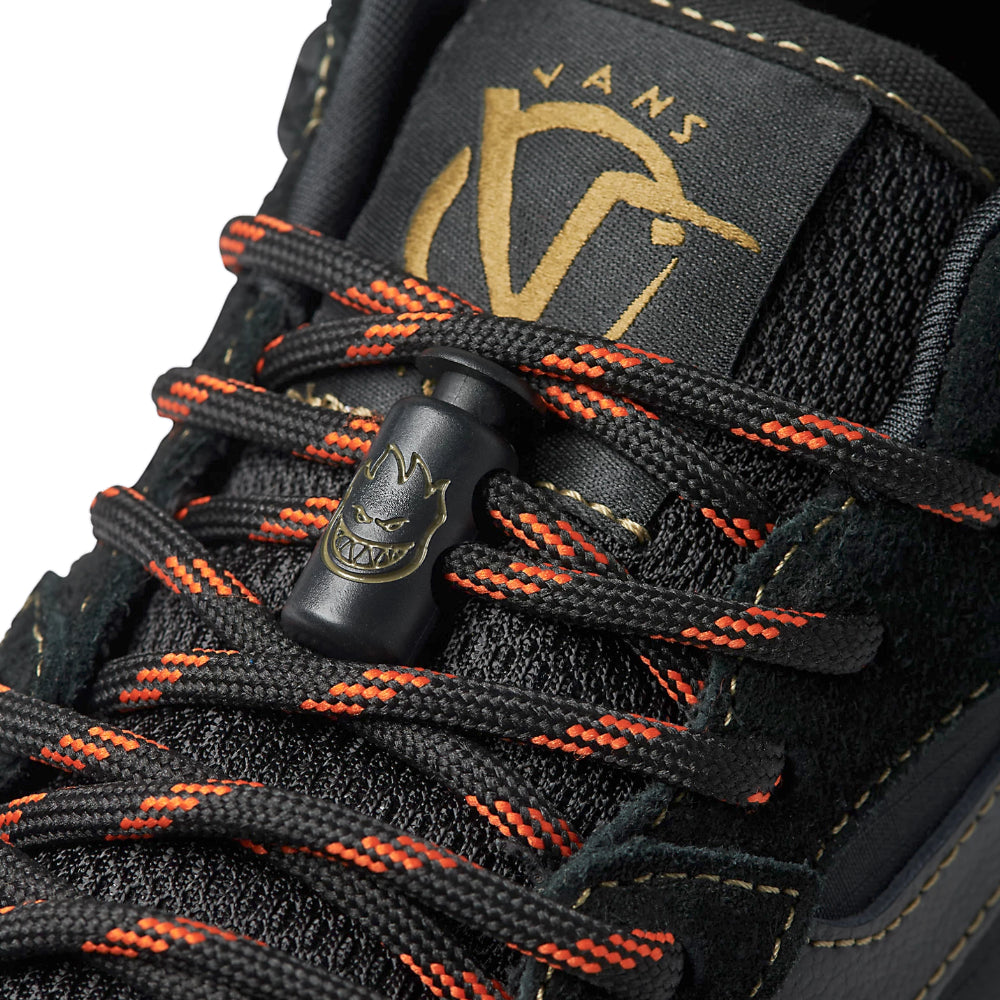 Vans X Spitfire Wheels Rowan 2 Shoes Black Flame Spitfire Logo Laces
