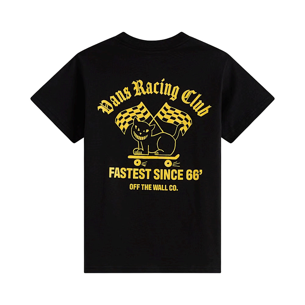 Vans Youth Cat Club T-Shirt Black Back