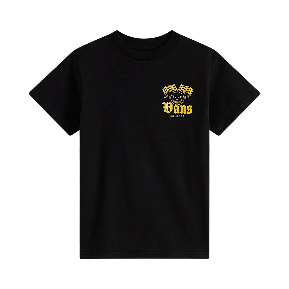 Vans Youth Cat Club T-Shirt Black Front