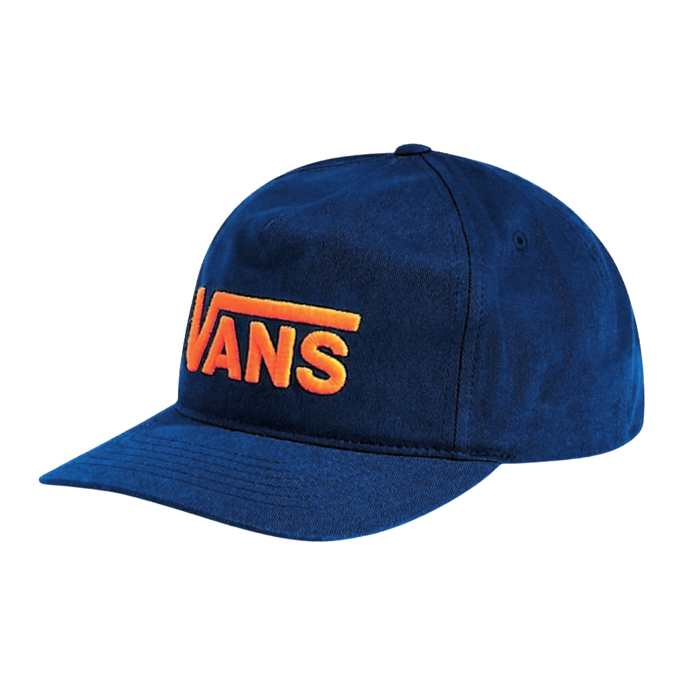 Vans Youth Drop V Logo Snapback Deep Indigo