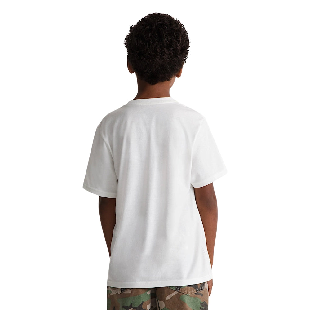 Vans Youth Fresh Pies T-Shirt Marshmallow Model Back View