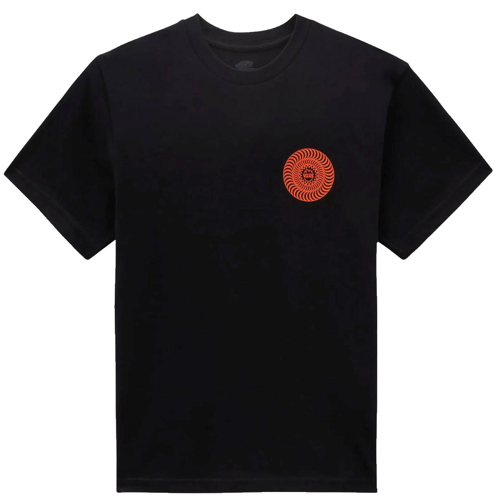 Vans Youth Spitfire Wheels T-Shirt Black
