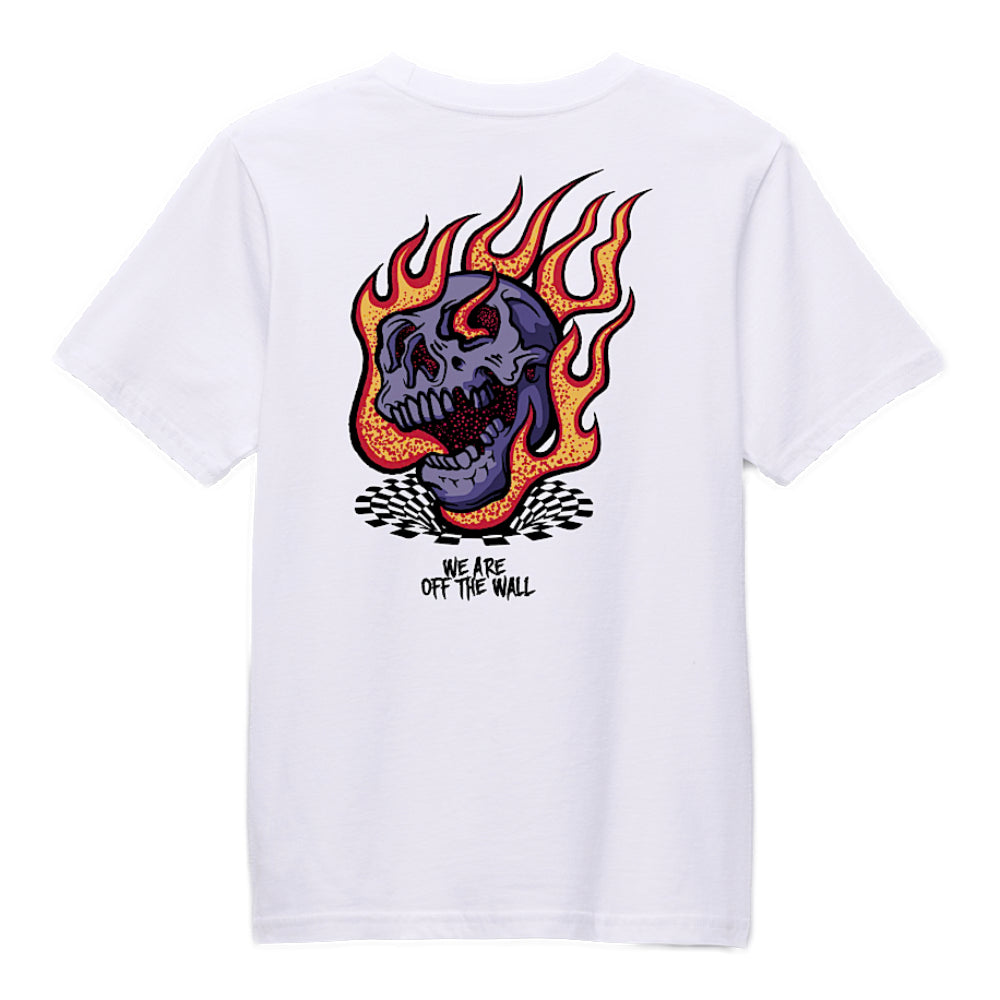 Vans Youth Vortex T-Shirt White Back