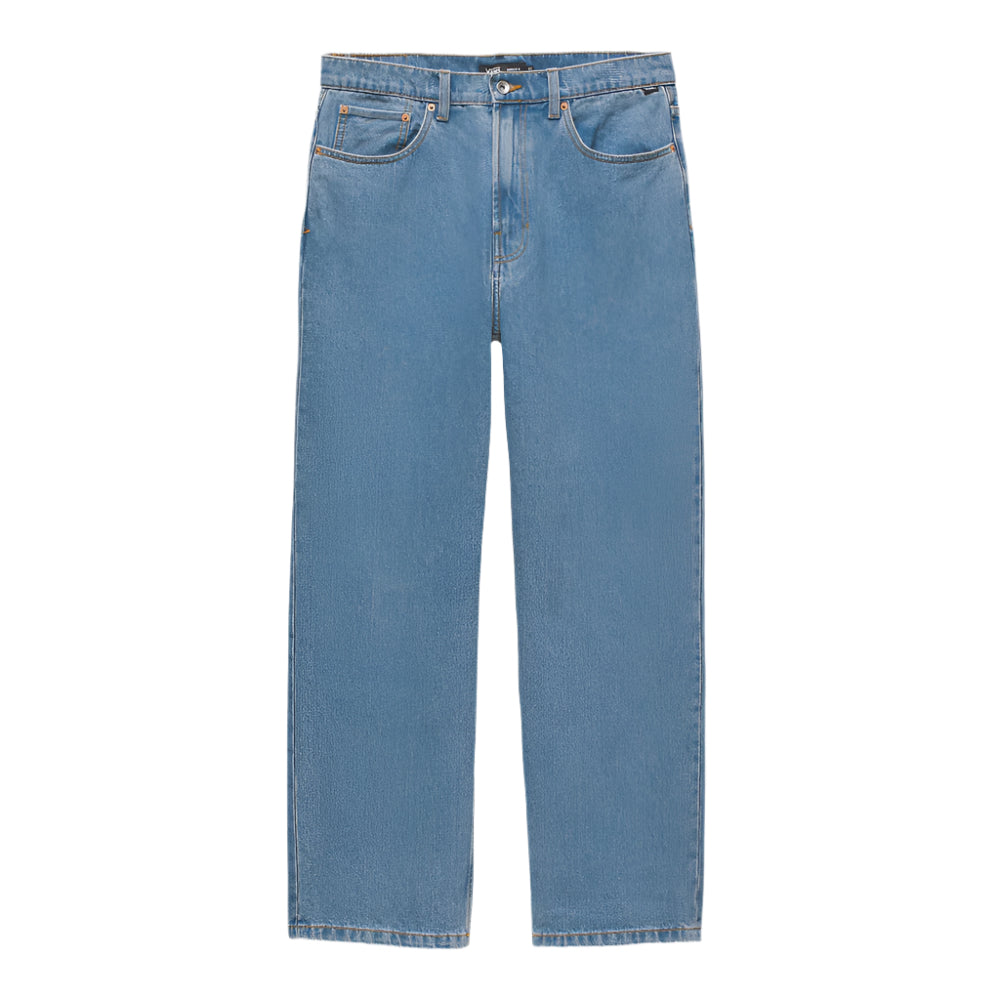 Vans Check-5 Baggy Denim Pants Stone Wash Blue
