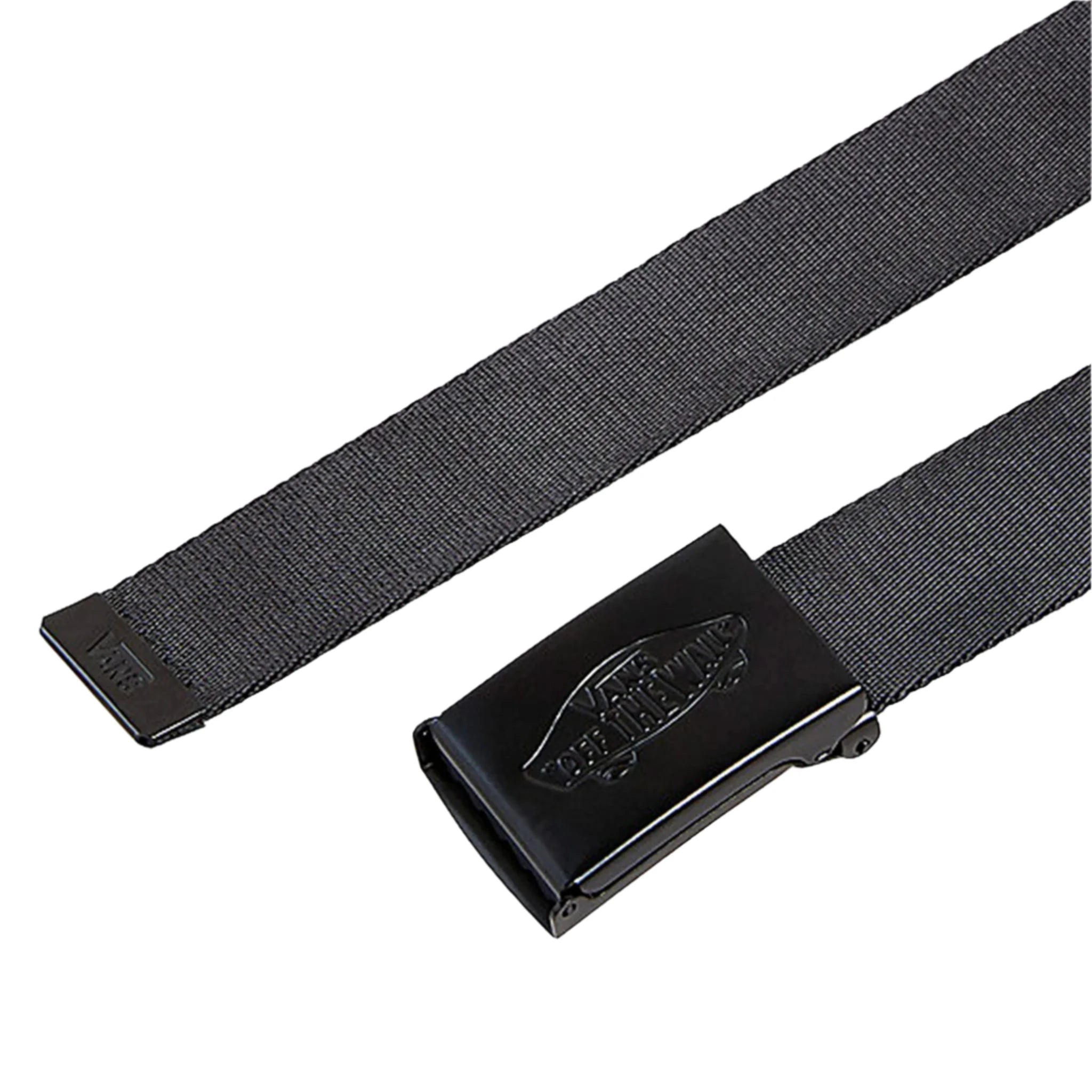 Vans Classic Web Belt Black 2 Sides