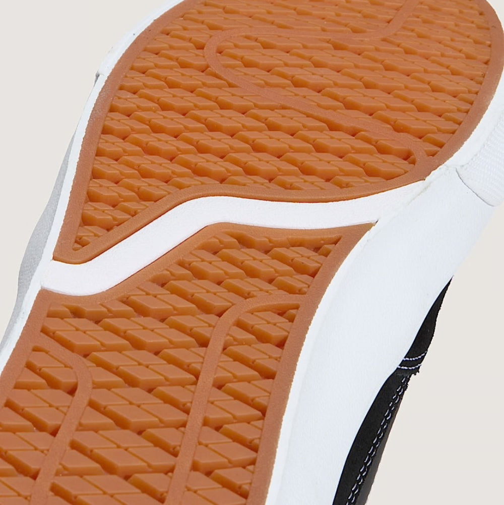 Vans Curren Caples Black / White Shoes Vulcanized Outsole