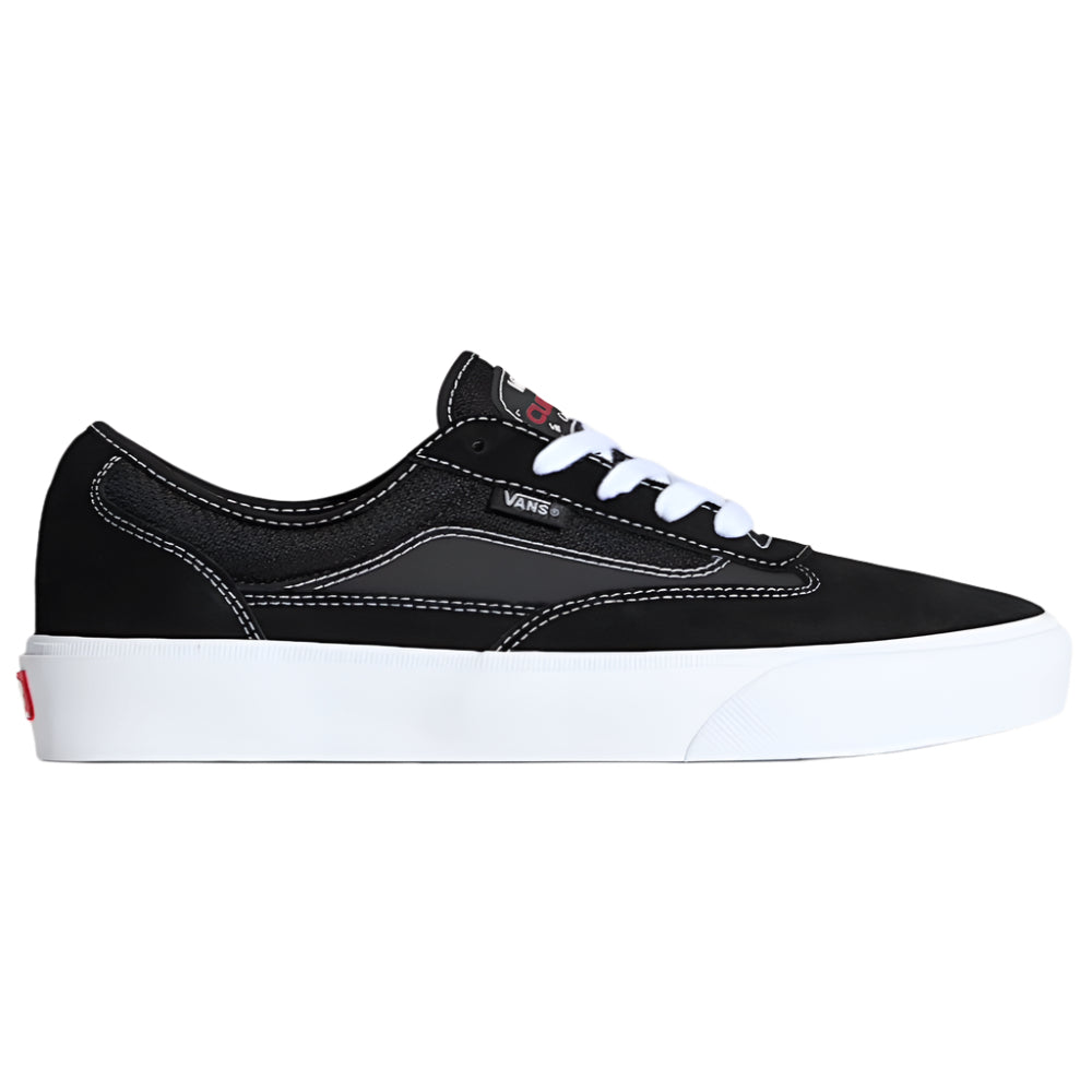 Vans Curren Caples Black / White Shoes Right Side