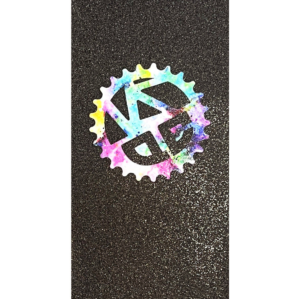 Versus Pro Shop Splatter Logo 7" - Scooter Griptape Close Up