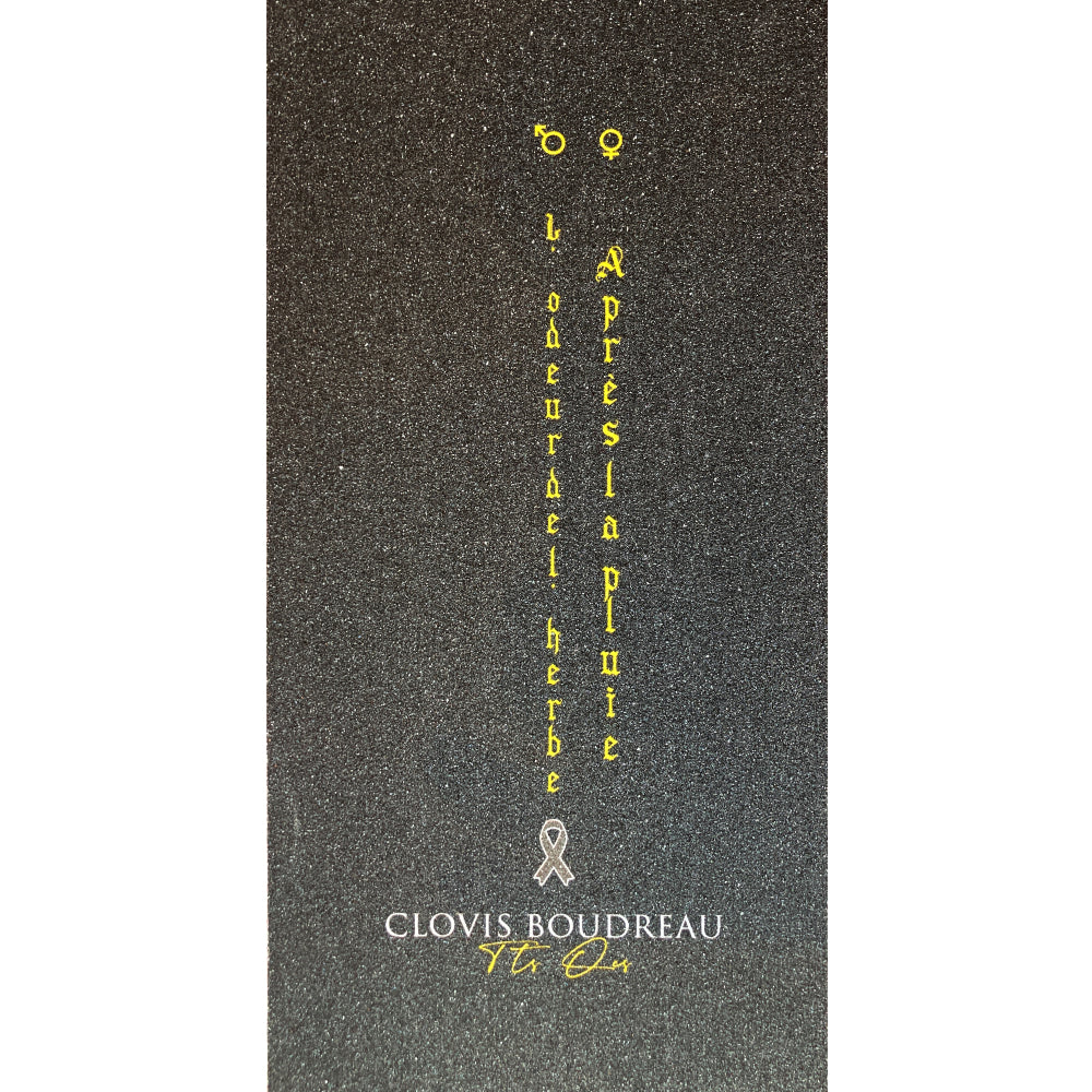 Versus X QCS Clovis Boudreau Signature - Scooter Griptape Close Up