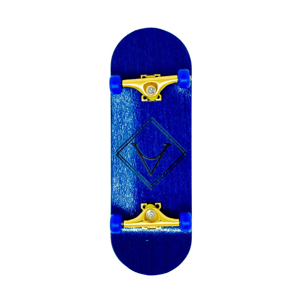 Victory Fingerboard Complete 32mm Blue Gold Blue