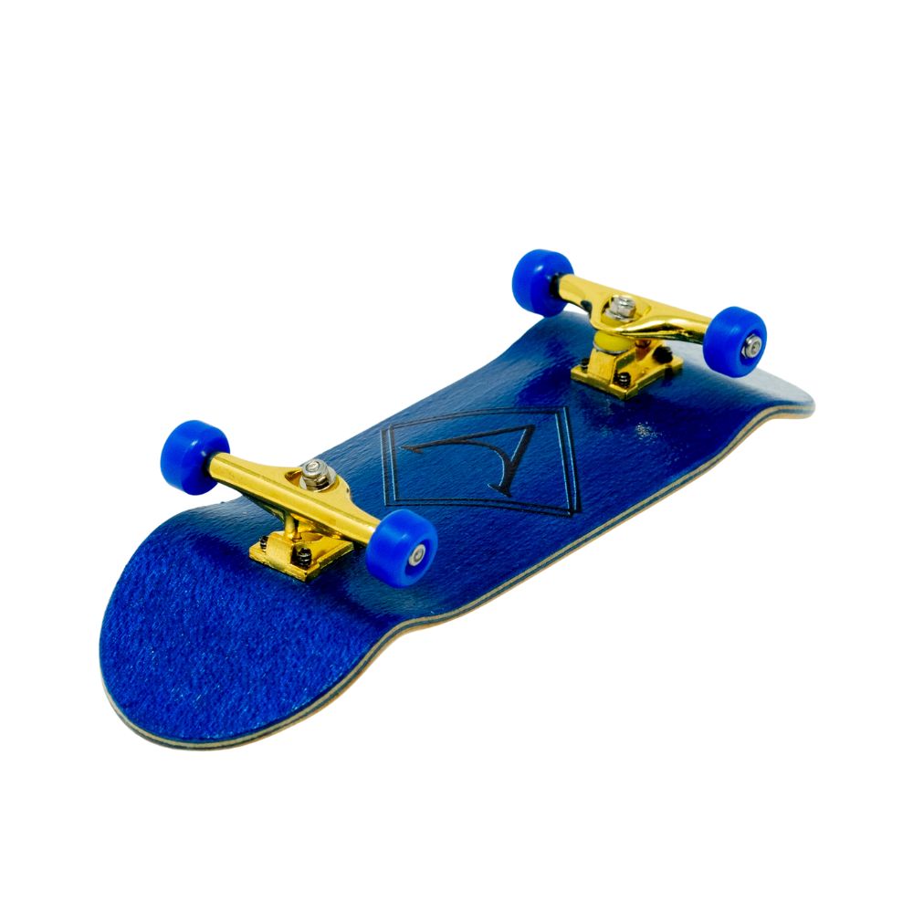 Victory Fingerboard Complete 32mm Blue Gold Blue 2