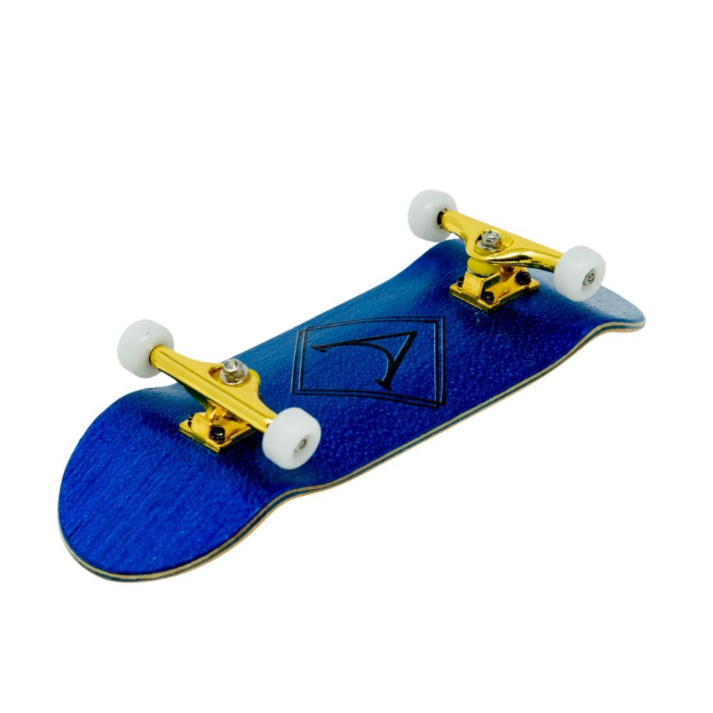 Victory Fingerboard Complete 32mm Blue Gold White 2