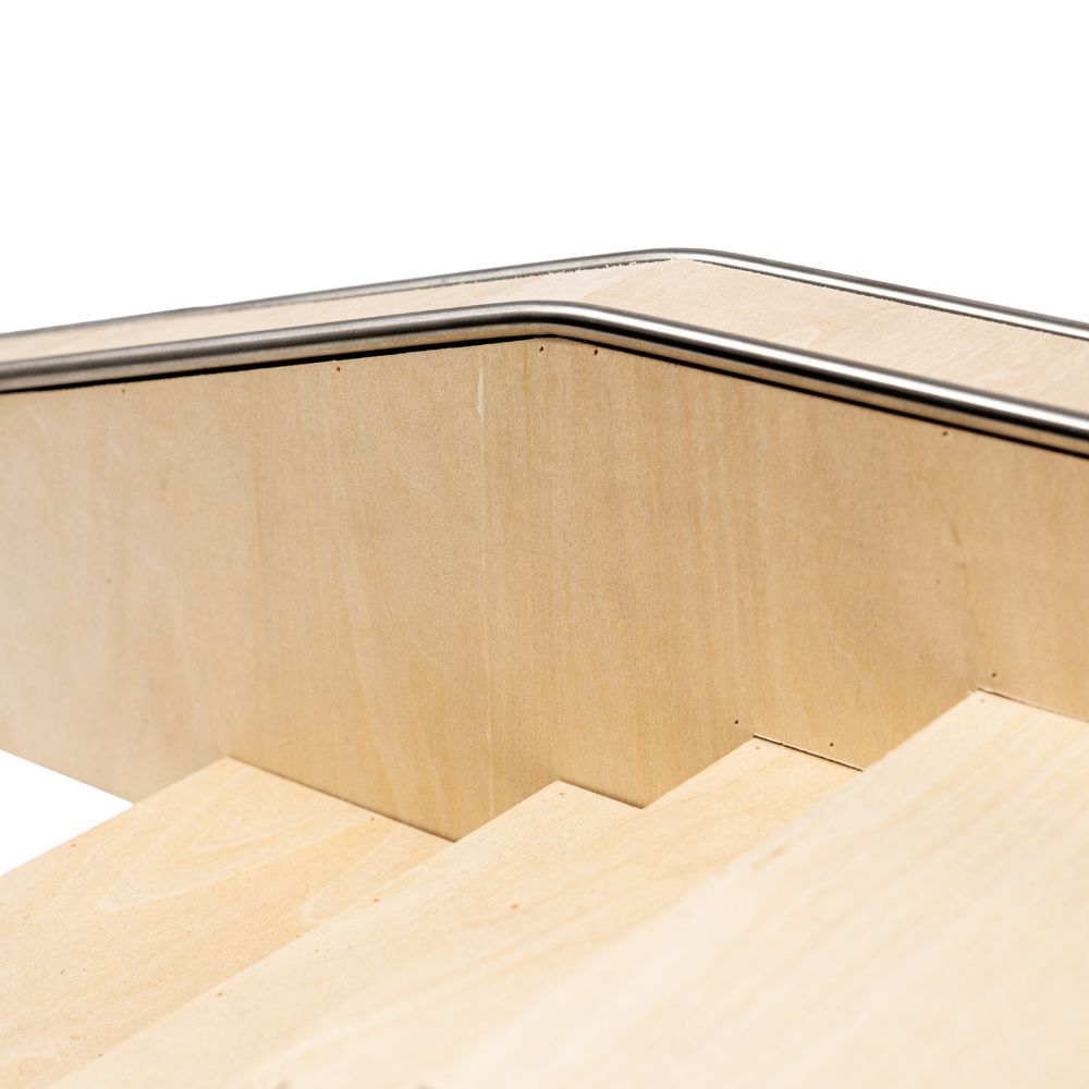 Victory Fingerboards SKL Wooden Obstacle Metal Coppings