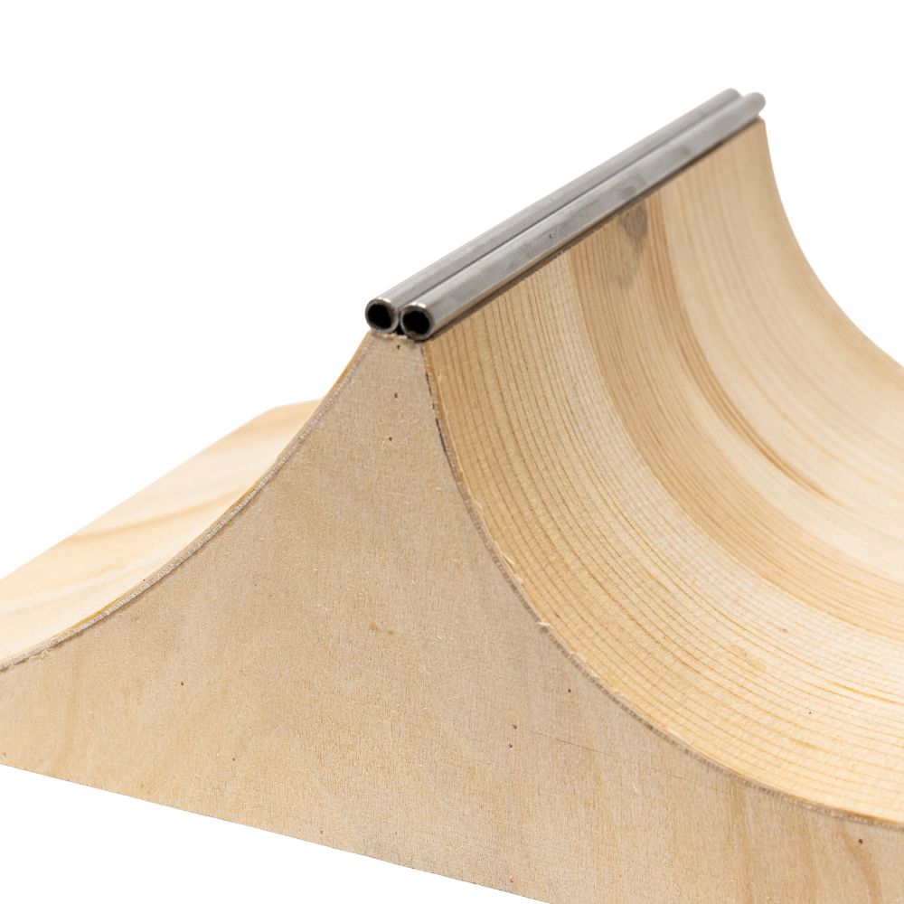 Victory Fingerboards Wooden Asymmetrical Spine Obstacle Spine Close Up