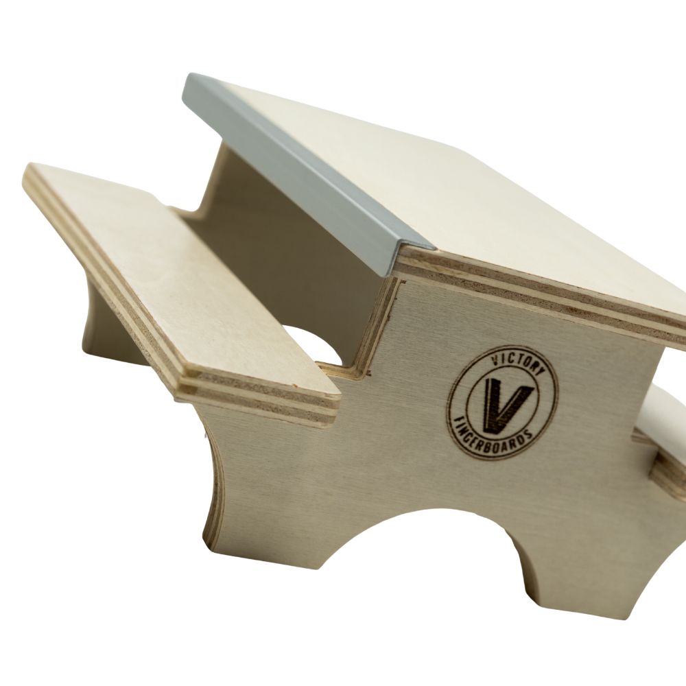 Victory Fingerboards Wooden Picnic Table side