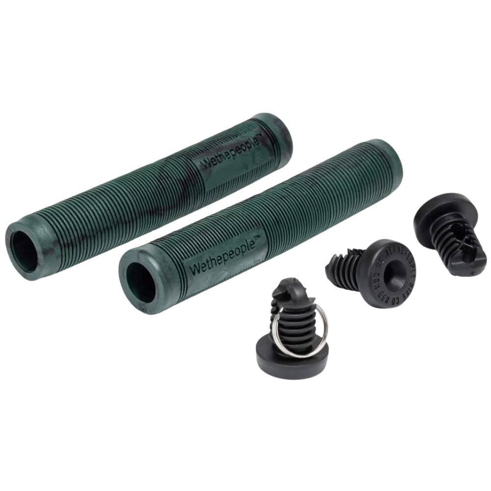 We The People Perfect Grips Black Green Swirl Angle View