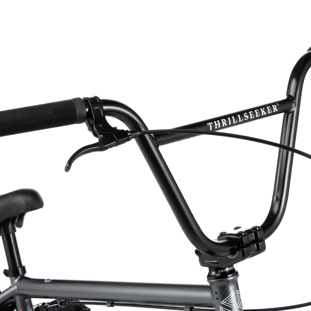 We The People Thrillseeker 20in Gun Metal Grey 20.5TT BMX Complete Bars