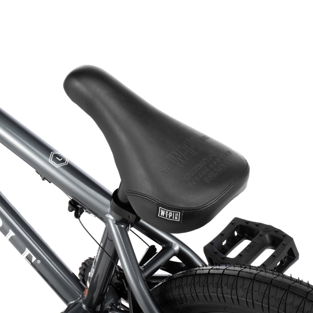 We The People Thrillseeker 20in Gun Metal Grey 20.5TT BMX Complete Seat