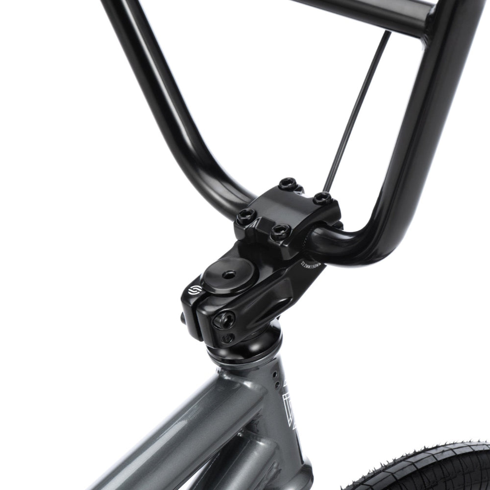 We The People Thrillseeker 20in Gun Metal Grey 20.5TT BMX Complete Stem