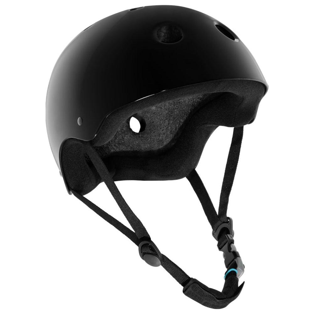 Yepa T-Shell Certified Helmet Gloss Black Front Right Angle