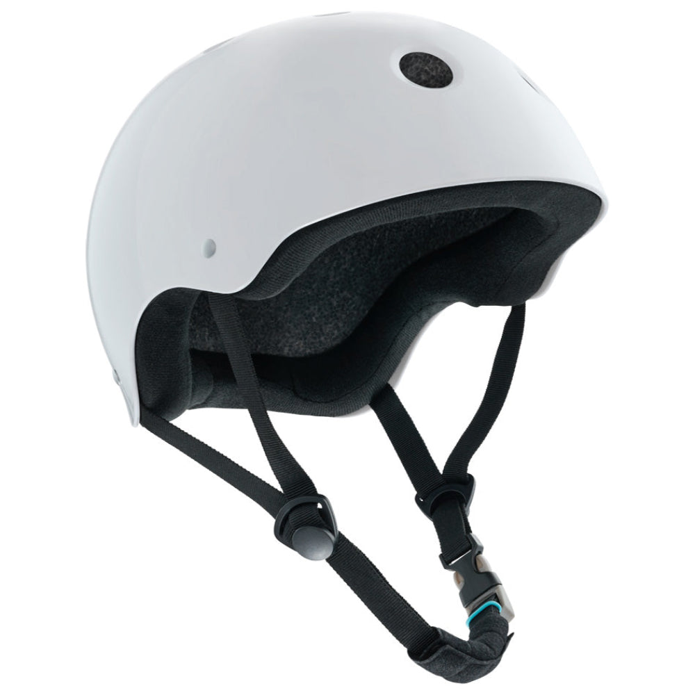 Yepa T-Shell Certified Helmet Gloss White Right Front Angle View