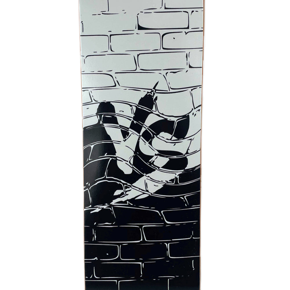 Yin VS Yang Brick 8.0 - Skateboard Deck Unique look. Full graphic. Made by Woodchuck laminates / Premium skateboards Zoom