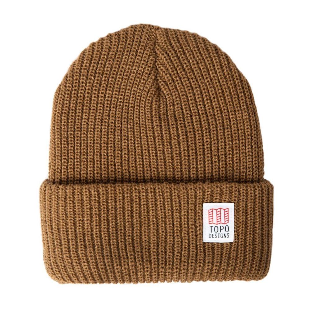 Topo Designs Watch Cap Beanie Coyote