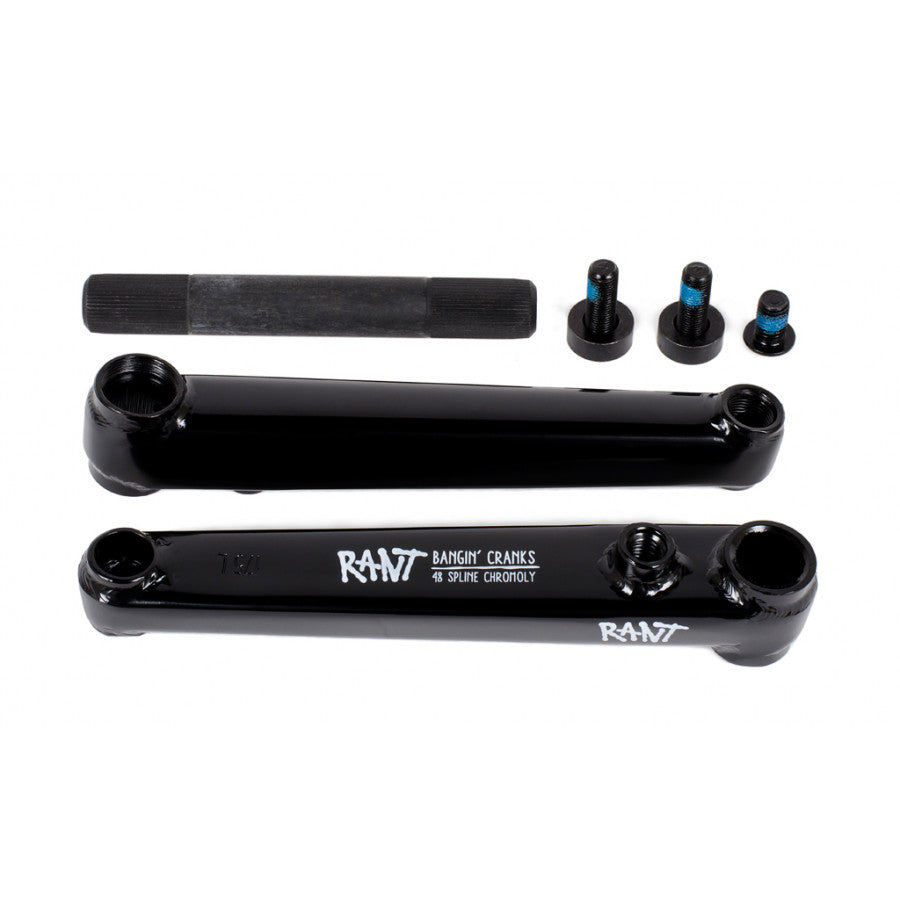 Rant Bangin 48 Spline - BMX Crank Black