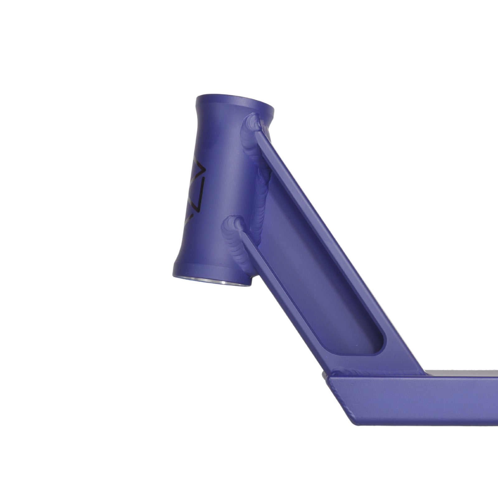 Native Advent Refined Cove - Scooter Deck Close Up Left Side Headtube