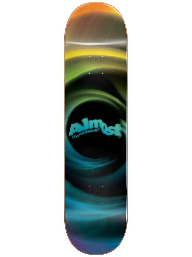Almost Smear Yellow Blue 8.0 - Skatebaord Deck
