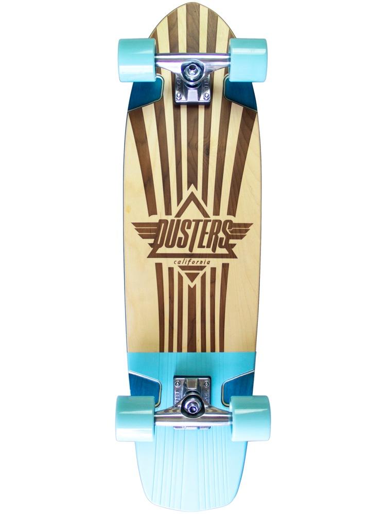 Dusters Keen Retro Frame Teal 31" - Cruiser Complete Bottom Deck Design