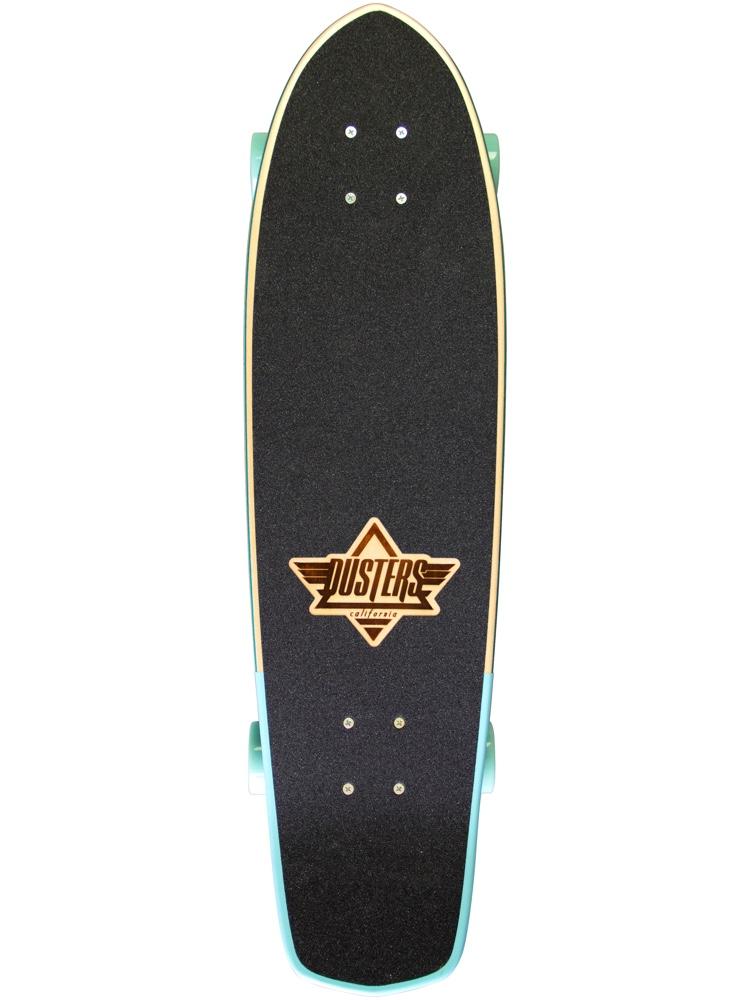 Dusters Keen Retro Frame Teal 31" - Cruiser Complete Griptape Cut Out