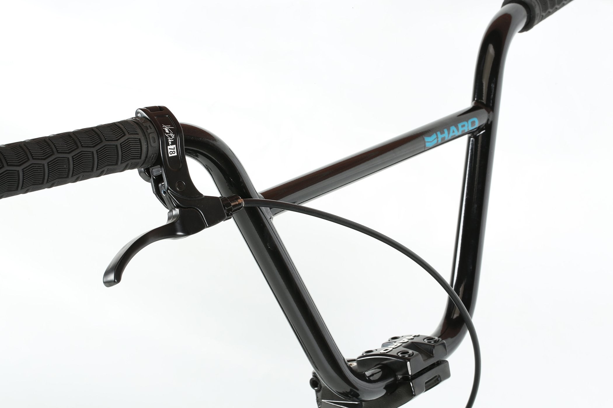 Haro Downtown Black 2021 - BMX Complete Bar Grips Lever