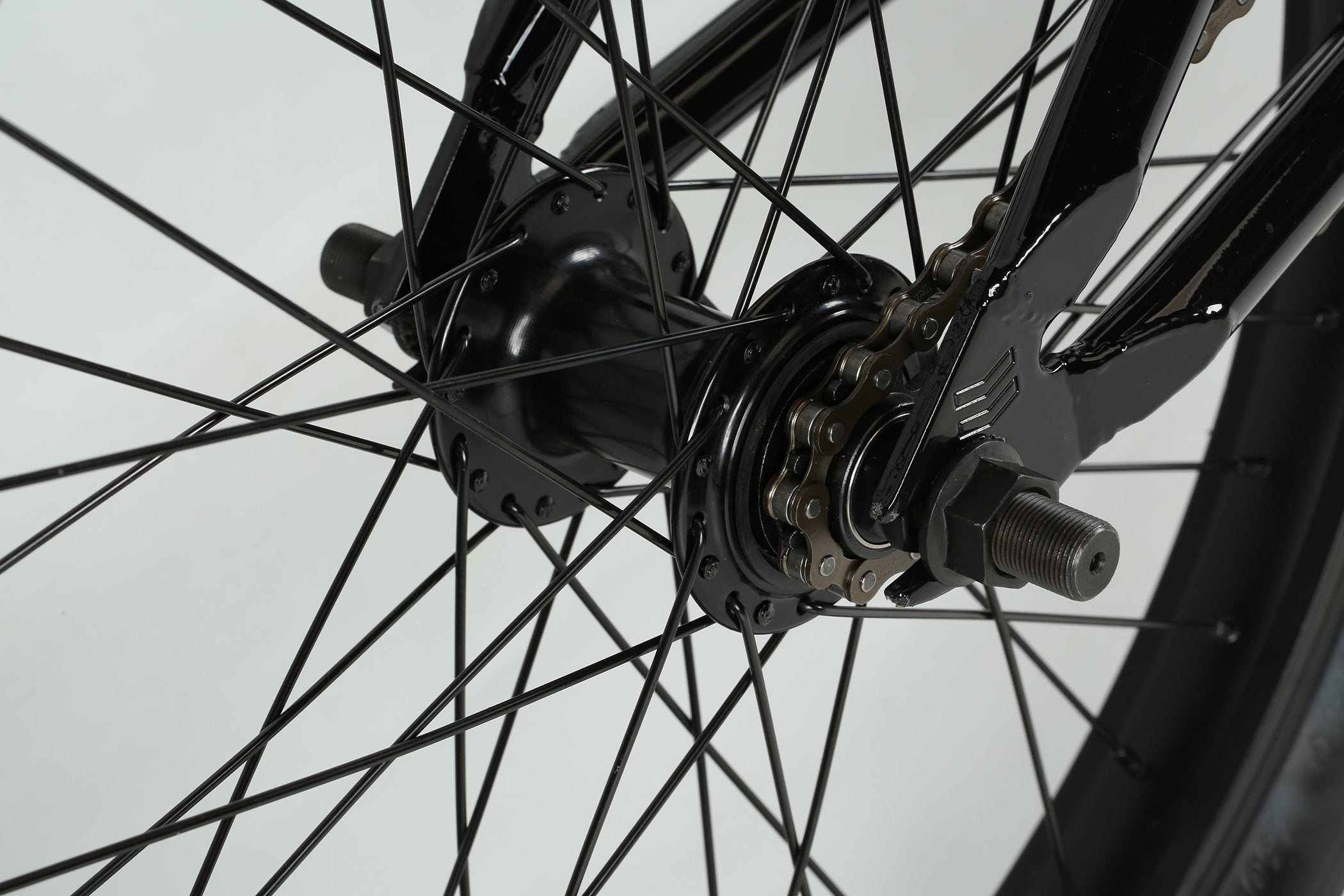 Haro Downtown Black 2021 - BMX Complete 9T Hub